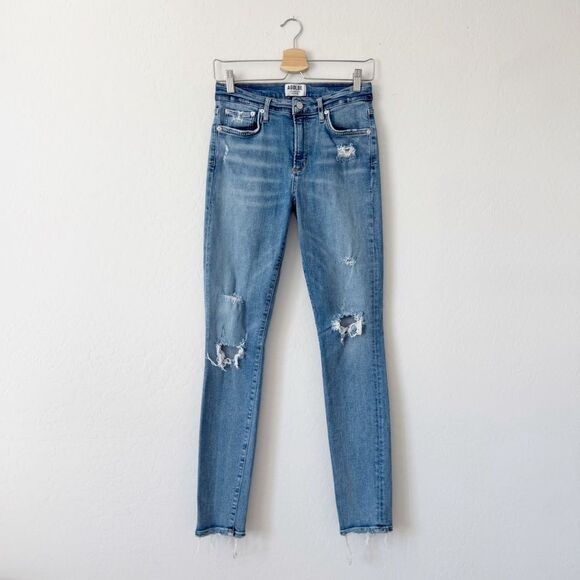 Agolde Sophie Distressed Skinny Jeans Size 28 - Picture 2 of 8